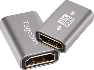 8K HDMI Coupler 2 Pack HDMI 2.1 Female to Female Connector HDMI Extension Adapter Supports 4K@120Hz 8K@60Hz 2K Compatible with HDTV Monitors Laptop Projector PS5/4 X 8K HDMI Coupler 2 Pack HDMI 2.1 Female to Female Connector HDMI Extension Adapter Supports 4K@120Hz 8K@60Hz 2K Compatible with HDTV Monitors Laptop Projector PS5/4 X