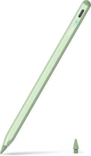 Metapen Pencil A8 for iPad 2018-2026 (2X Faster Charge) Tilt Sensitivity Pixel Precision Stylus Pen for iPad 11/10/9/8/7/6th Gen Pro 12.9/11/13-inch M4 Air 3/4/5/M2/M3 Mini 5/6th Green Metapen Pencil A8 for iPad 2018-2026 (2X Faster Charge) Tilt Sensitivity Pixel Precision Stylus Pen for iPad 11/10/9/8/7/6th Gen Pro 12.9/11/13-inch M4 Air 3/4/5/M2/M3 Mini 5/6th Green