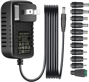 Universal 15V Power Supply 2A 3A with 11 DC Plug Tips AC to DC15Volt 2.5A 2A 1.5A 1A Switching Power suppply Cord Adapter PSU Transformer for LCD Monitor Vacuum Cleaner Speaker DC15V Electronics Universal 15V Power Supply 2A 3A with 11 DC Plug Tips AC to DC15Volt 2.5A 2A 1.5A 1A Switching Power suppply Cord Adapter PSU Transformer for LCD Monitor Vacuum Cleaner Speaker DC15V Electronics