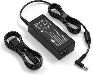 Replacement for HP Laptop Charger 45WCompatible with HP Stream Pavilion Laptop Computer Blue Tip Power Adapter Replacement for HP Laptop Charger 45WCompatible with HP Stream Pavilion Laptop Computer Blue Tip Power Adapter