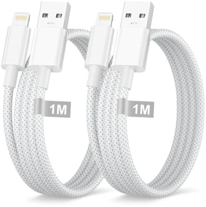USB to Lightning Cable 3ft 2pack MFi Certified iPhone Charger Cord Lead Nylon Braided Car Fast Charging Lightning Cable Charging Cord for iPhone 14 13 12 11 Pro Max XS X 8 7Plus 6 SE iPad USB to Lightning Cable 3ft 2pack MFi Certified iPhone Charger Cord Lead Nylon Braided Car Fast Charging Lightning Cable Charging Cord for iPhone 14 13 12 11 Pro Max XS X 8 7Plus 6 SE iPad