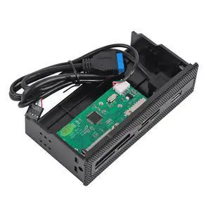 PC Internal Card Reader USB 3.0 Port M2 SD MS XD CF TF Card Dashboard Front Panel 5.25 inches High Speed Front USB 3.0 Interface Stability While transferring PC Internal Card Reader USB 3.0 Port M2 SD MS XD CF TF Card Dashboard Front Panel 5.25 inches High Speed Front USB 3.0 Interface Stability While transferring