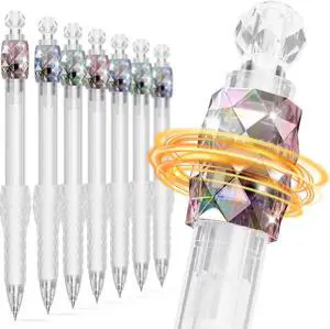 8 Pack Gel Pens - 0.7mm Fidget Rotating Black Ink, No Smudge | Fine Point Smooth Writing - Soft Grip, Quick-dry Gel Pens for Journaling, Cute School & Office Supplies, Gift for Women Men 8 Pack Gel Pens - 0.7mm Fidget Rotating Black Ink, No Smudge | Fine Point Smooth Writing - Soft Grip, Quick-dry Gel Pens for Journaling, Cute School & Office Supplies, Gift for Women Men