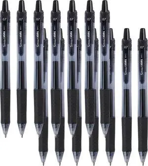 30 Pack Black Gel Pens, Retractable Medium Point Gel Ink Pens Smooth Writing for School Office Home, Comfort Grip(15 Pens with 15 Refills) 30 Pack Black Gel Pens, Retractable Medium Point Gel Ink Pens Smooth Writing for School Office Home, Comfort Grip(15 Pens with 15 Refills)