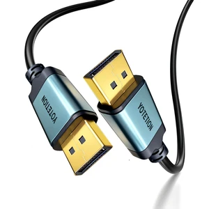 4K DP(DisplayPort) Cable 60FT, DP TO DP Cable(4K@60Hz, 2K@144Hz)HBR3 Support HDR, HDCP 2.2, FreeSync G-Sync, Braided Display Port for Gaming Monitor, Graphics, PC,LONG DP TO DP CABLE,DP Cord 4K DP(DisplayPort) Cable 60FT, DP TO DP Cable(4K@60Hz, 2K@144Hz)HBR3 Support HDR, HDCP 2.2, FreeSync G-Sync, Braided Display Port for Gaming Monitor, Graphics, PC,LONG DP TO DP CABLE,DP Cord