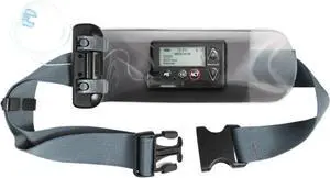 Aquapac Waterproof Insulin Pump Case Small, Made in The UK, 3 Sizes, Belt, Travel Essential, 5 Year Warranty, Eco Friendly, Diabetic, Watersports