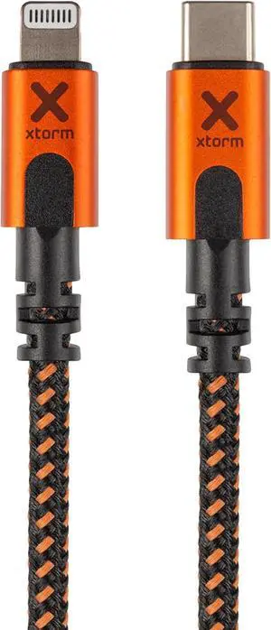 Xtorm CXX003 Xtreme Series USB-C to Lightning Cable, 4.9-Ft. Xtorm CXX003 Xtreme Series USB-C to Lightning Cable, 4.9-Ft.