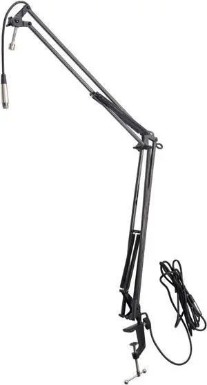 OnStage On-Stage MBS5000 Broadcast/Webcast Microphone Boom Arm with XLR Cable