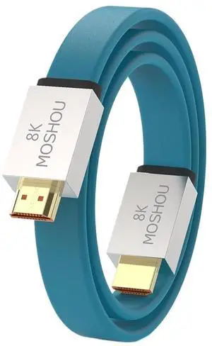 HDMI 2.1 Cable 48Gbps 8K@60Hz 4K@120Hz Ultra High Speed Cord HDCP & .3 HDR 10 EARC for Vision Atmos(0.5m) HDMI 2.1 Cable 48Gbps 8K@60Hz 4K@120Hz Ultra High Speed Cord HDCP & .3 HDR 10 EARC for Vision Atmos(0.5m)