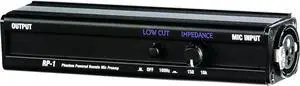 ART RP-1 Single Channel Phantom Powered Microphone Preamp, Black (RP1)