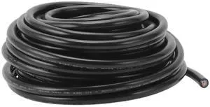 Electrical Ground Wire Automotive Power Wire 49FT Black TC 1 Pcs 16AWG 8 Conductor Fully Insulated& Soft Touch Jacket Universal