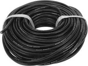 Ground Wire Power Wire 30m Black TC 1 Pcs 8AWG Fully Insulated& Soft Touch Jacket Car Radio, Automotive, Car Speakers Universal