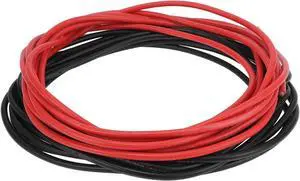 Ground Wire Power Wire 16m Black Red TC 1 Set 6AWG Fully Insulated& Soft Touch Jacket Car Radio, Automotive, Car Speakers Universal