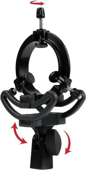 Gator Frameworks GFW-MIC-SM1855 Deluxe Universal Shockmount For Mics - 18-55mm Gator Frameworks GFW-MIC-SM1855 Deluxe Universal Shockmount For Mics - 18-55mm