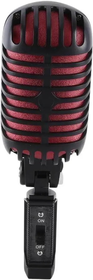 Professional Classic Retro Dynamic Vocal Microphone, Metal Swing Mic, for Live PeRIFormance Karaoke G New 2026 High for Reliable Electronic Component, Precision, Stable Performance Professional Classic Retro Dynamic Vocal Microphone, Metal Swing Mic, for Live PeRIFormance Karaoke G New 2026 High for Reliable Electronic Component, Precision, Stable Performance