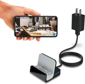 LIZVIE Hidden Camera USB-C Charger: 1080P HD, 2.4G Wi-Fi, Night Vision & 24/7 Motion Detection  Invisible Security for Home & Office