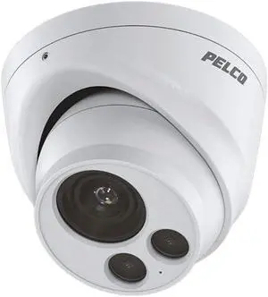 Pelco IFV222-1ERS 2MP, IR Outdoor, Dome Camera, 2.8mm Lens, 30 fps @ 1080p, IR 30m, IP66, PoE