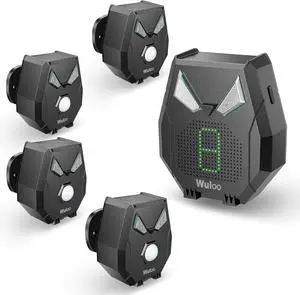 Solar Driveway Alarm Wireless Outside Weatherproof 1/3 Mile Long Range, Outdoor Motion Sensor Detector Alarm Driveway Alert System with Rechargeable Battery/Expandable (4 Sensors &1 Receiver Set) Solar Driveway Alarm Wireless Outside Weatherproof 1/3 Mile Long Range, Outdoor Motion Sensor Detector Alarm Driveway Alert System with Rechargeable Battery/Expandable (4 Sensors &1 Receiver Set)