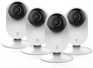 YI Home Pro 2K/3MP Security Camera 4-Pack AI Detection, Notification Push YI Home Pro 2K/3MP Security Camera 4-Pack AI Detection, Notification Push