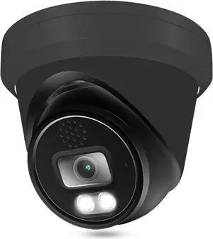 4K 8MP PoE IP Camera Outdoor 24/7 Color Night Vision 2.8mm Lens 100° Wide Angle, Visiable White LED Lights, H.265, Compatible with Uniview NVR, NDAA Compliant, Metal Casing Black 4K 8MP PoE IP Camera Outdoor 24/7 Color Night Vision 2.8mm Lens 100° Wide Angle, Visiable White LED Lights, H.265, Compatible with Uniview NVR, NDAA Compliant, Metal Casing Black