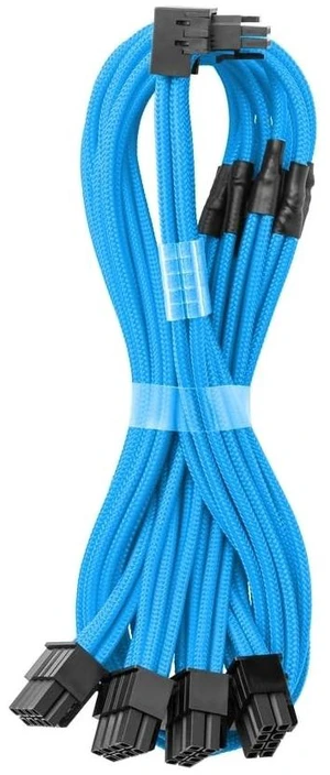 CableMod E-Series Pro ModMesh Sleeved 12V-2x6 12VHPWR 90 StealthSense PCIe Cable for EVGA G/G+ / P/P+ / T - Variant B (Light Blue, 16-pin to Quad 8-pin, 60cm) CableMod E-Series Pro ModMesh Sleeved 12V-2x6 12VHPWR 90 StealthSense PCIe Cable for EVGA G/G+ / P/P+ / T - Variant B (Light Blue, 16-pin to Quad 8-pin, 60cm)