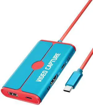 Lemorele USBC Video Capture Dock with HDMI LoopOut, 1080P@60Hz, 100W PD Charging, Plug and Play for Nintendo Switch/Steam Deck/Phones/Tablets, OBS Compatible Lemorele USBC Video Capture Dock with HDMI LoopOut, 1080P@60Hz, 100W PD Charging, Plug and Play for Nintendo Switch/Steam Deck/Phones/Tablets, OBS Compatible