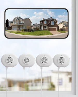 ZOSI 4Pack C680 2K 3MP WiFi Indoor Window Mounted Security Camera No Drill ZOSI 4Pack C680 2K 3MP WiFi Indoor Window Mounted Security Camera No Drill