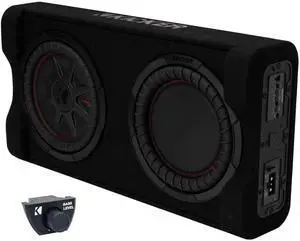 KICKER 51PTRTP10 - TRTP 10" 400w Powered Down Firing Loaded Subwoofer Enclosure KICKER 51PTRTP10 - TRTP 10" 400w Powered Down Firing Loaded Subwoofer Enclosure