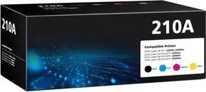 210A Toner Cartridges 4 Pack Color Laser jet Pro MFP 4301fdw Compatible for HP 210A 210X Toner Cartridges Replacement HP210A HP210X for Color Laser Pro 4201dw 4201dn MFP 4301fdn 4301fdw 4301dw Printer 210A Toner Cartridges 4 Pack Color Laser jet Pro MFP 4301fdw Compatible for HP 210A 210X Toner Cartridges Replacement HP210A HP210X for Color Laser Pro 4201dw 4201dn MFP 4301fdn 4301fdw 4301dw Printer