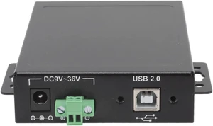 USB to 2 Port RS232 Serial Adapter, Versatile Industrial Wall Mount Design Provides Double Buffer, Metal Housing Plug and Play Suitable for Pos Applications USB to 2 Port RS232 Serial Adapter, Versatile Industrial Wall Mount Design Provides Double Buffer, Metal Housing Plug and Play Suitable for Pos Applications