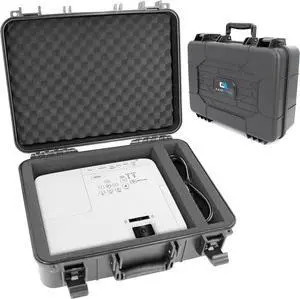 CASEMATIX Home Video Projector Hard Case Compatible with PowerLite and Home Cinema DLP WXGA 1080p 3D Projectors for Select Models Pro EX9200, 1781W, 1761W, 1284,640, 740HD, 1040 and More, Case Only CASEMATIX Home Video Projector Hard Case Compatible with PowerLite and Home Cinema DLP WXGA 1080p 3D Projectors for Select Models Pro EX9200, 1781W, 1761W, 1284,640, 740HD, 1040 and More, Case Only