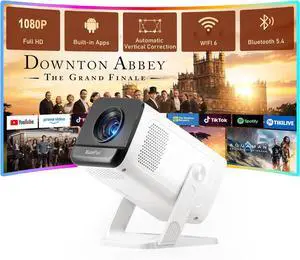 Neo Projector & Built-in AppsXuanPad Mini Projector with Wi-Fi and Bluetooth, Full HD 1080P Smart Portable Projector with 210° Stand, Auto Vertical Keystone, Compatible with HDMI/USB/TV Stick Neo Projector & Built-in AppsXuanPad Mini Projector with Wi-Fi and Bluetooth, Full HD 1080P Smart Portable Projector with 210° Stand, Auto Vertical Keystone, Compatible with HDMI/USB/TV Stick
