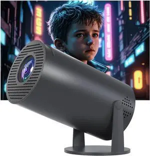 Smart Projector, Mini Projector 4K with WiFi and Bluetooth, Portable Projector with WiFi 6 & 5G, 180° Rotation, Auto Keystone, 35"-130" Display, Home Theater Video Projector Smart Projector, Mini Projector 4K with WiFi and Bluetooth, Portable Projector with WiFi 6 & 5G, 180° Rotation, Auto Keystone, 35"-130" Display, Home Theater Video Projector