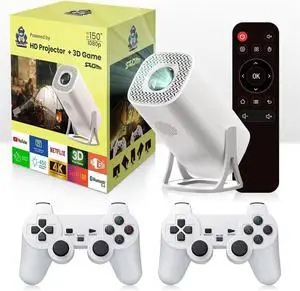 S40 Max Game Projector, Projector And Game With 2 Wireless Controllers Game Projector with Controllers, Projector, S40 Max Video Game Projector35000+Games S40 Max Game Projector, Projector And Game With 2 Wireless Controllers Game Projector with Controllers, Projector, S40 Max Video Game Projector35000+Games