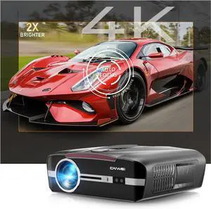 Daytime Projector 2300 ANSI 4K Smart Daylight Projector with Streaming Apps ToF+CMOS Laser Autofocus, Shorter Throw, Android TV NFC for Bright Room Home Theater Outdoor A9T Daytime Projector 2300 ANSI 4K Smart Daylight Projector with Streaming Apps ToF+CMOS Laser Autofocus, Shorter Throw, Android TV NFC for Bright Room Home Theater Outdoor A9T