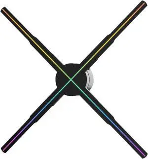 3D Hologram Fan, 3D Hologram Led Fan Projector, 2000*1444 Resolution 722 LED Beads, Holographic Advertising Player High Brightness(56 cm) 3D Hologram Fan, 3D Hologram Led Fan Projector, 2000*1444 Resolution 722 LED Beads, Holographic Advertising Player High Brightness(56 cm)
