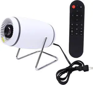 Portable Projector, 4K 1080P FHD with WiFi 6 Bluetooth 180 Rotatable Bracket, for 11 TV Stick USB Laptop Phone Tablet (US Plug) Portable Projector, 4K 1080P FHD with WiFi 6 Bluetooth 180 Rotatable Bracket, for 11 TV Stick USB Laptop Phone Tablet (US Plug)