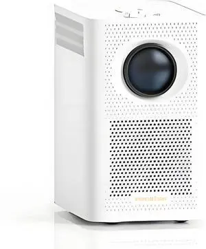 Smart Projector 4K with WiFi And Bluetooth, Portable Outdoor Movie Projector, New Small Video Projector for Home Office Compatible with Phone/TV Stick/Laptop/HDMI, White Smart Projector 4K with WiFi And Bluetooth, Portable Outdoor Movie Projector, New Small Video Projector for Home Office Compatible with Phone/TV Stick/Laptop/HDMI, White