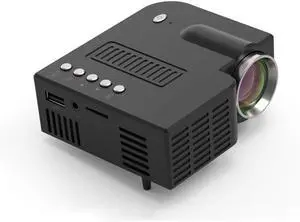 Mini Projector LED Portable Video Projector 60-inch Image Display Suitable for Business Presentation Full HD Home Theater Support 1080p AV USB TF Card Etc. (Color : Black) (Black ) Mini Projector LED Portable Video Projector 60-inch Image Display Suitable for Business Presentation Full HD Home Theater Support 1080p AV USB TF Card Etc. (Color : Black) (Black )
