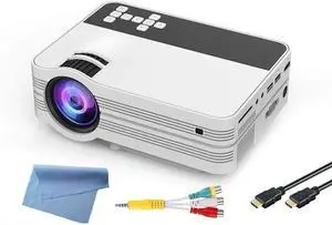 Mini Projector LED Portable Video Projector 170-inch Image Display Suitable for Business Presentation Full HD Home Theater Support 1080p HDMI AV VGA USB SD Card Etc. (Basic Version ) Mini Projector LED Portable Video Projector 170-inch Image Display Suitable for Business Presentation Full HD Home Theater Support 1080p HDMI AV VGA USB SD Card Etc. (Basic Version )