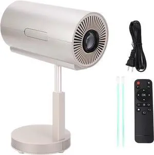 4K Smart Mini Projector, Home Theater Video Projector, 1080P HD Movie Projector, with Voice Control Support, 20 Inches Projection, 3D Surround Sound (US Plug) 4K Smart Mini Projector, Home Theater Video Projector, 1080P HD Movie Projector, with Voice Control Support, 20 Inches Projection, 3D Surround Sound (US Plug)
