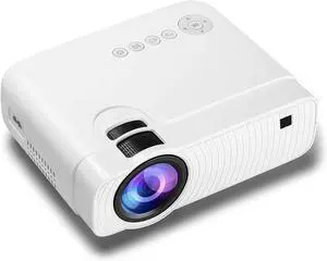 Video Projectors, Projector Small Portable Movie Projector with 4500 Lumens and HD 1080p, Led Video Projector, Compatible with USB/hd/sd/av/vga For Home Video Projectors, Projector Small Portable Movie Projector with 4500 Lumens and HD 1080p, Led Video Projector, Compatible with USB/hd/sd/av/vga For Home