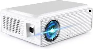 Full HD Projector, Native Resolution 1920x1080p Video Beam with 5G WiFi, Support iOS/Android Mac Sync Screen, 300" Display for Movie Games, Compatible with HDMI, VGA, USB, PC, DVD Device Full HD Projector, Native Resolution 1920x1080p Video Beam with 5G WiFi, Support iOS/Android Mac Sync Screen, 300" Display for Movie Games, Compatible with HDMI, VGA, USB, PC, DVD Device