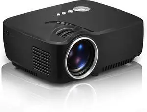 Mini Projector Portable Video Projector Support HD 1080P 120" Display with Stereo Speakers Ideal for Home Outdoor Camping Travel Cartoon Movie Kid Gifts Mini Projector Portable Video Projector Support HD 1080P 120" Display with Stereo Speakers Ideal for Home Outdoor Camping Travel Cartoon Movie Kid Gifts