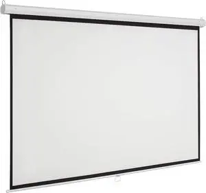 SCREEN PROJECTOR PROJECTION 119" MANUAL PULL DOWN PORTABLE HOME MOVIE THEATER 84"X84" SCREEN PROJECTOR PROJECTION 119" MANUAL PULL DOWN PORTABLE HOME MOVIE THEATER 84"X84"
