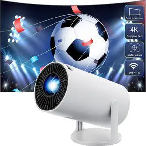 AMX100 Mini Bluetooth Projector, Support 4K 1080P Portable, 180 Degree Flip, Keystone Horizontal Correction Outdoor, 35-inch - 130-inch Screen Video AMX100 Mini Bluetooth Projector, Support 4K 1080P Portable, 180 Degree Flip, Keystone Horizontal Correction Outdoor, 35-inch - 130-inch Screen Video