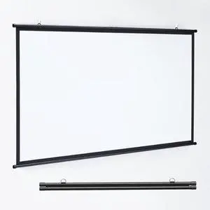 Manual Pull-Down Projector Screen, Roll-Down Retractable Manual Projection Screen, Hanging Projector Curtain, 4:3/16:9 Portable Projector Screen Indoor Outdoor - Home Theater Office Education(16:9,50" Manual Pull-Down Projector Screen, Roll-Down Retractable Manual Projection Screen, Hanging Projector Curtain, 4:3/16:9 Portable Projector Screen Indoor Outdoor - Home Theater Office Education(16:9,50"