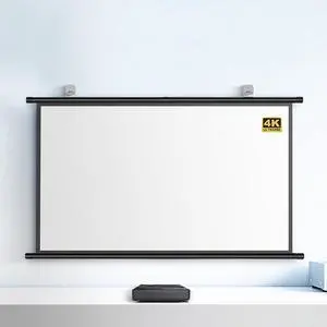 40" 50" 60" 72" Projection Screen 4K HD Home Theater Projector Screen Manual Pull Down Movie Screen for Indoor Outdoor, Anti-Crease, Easy Roll Up(60 Inch (4:3)) 40" 50" 60" 72" Projection Screen 4K HD Home Theater Projector Screen Manual Pull Down Movie Screen for Indoor Outdoor, Anti-Crease, Easy Roll Up(60 Inch (4:3))
