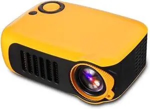 XNASU Mini Portable Projector, 800 Lumen Supports 1080P LCD 50,000 Hours Lamp Life Home Theater Video Projector Support Power Bank, for PS4/Laptop/XBOX/SD/AV/USB (Yellow) XNASU Mini Portable Projector, 800 Lumen Supports 1080P LCD 50,000 Hours Lamp Life Home Theater Video Projector Support Power Bank, for PS4/Laptop/XBOX/SD/AV/USB (Yellow)