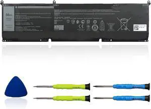 8FCTC Laptop Battery Compatible with Dell XPS 15 9500 Precision 5550 Alienware M15 R3 R4 M17 R3 R4 Series 69KF2 08FCTC 70N2F 070N2F 0M59JH 0P8P1P 0DVG8M 11.4V 56Wh 4650mAh 8FCTC Laptop Battery Compatible with Dell XPS 15 9500 Precision 5550 Alienware M15 R3 R4 M17 R3 R4 Series 69KF2 08FCTC 70N2F 070N2F 0M59JH 0P8P1P 0DVG8M 11.4V 56Wh 4650mAh